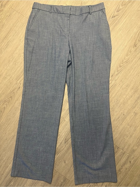 Old Navy Pants - Old Navy Gray Pleated Straight Leg Trousers | 90s Corporate Chic
